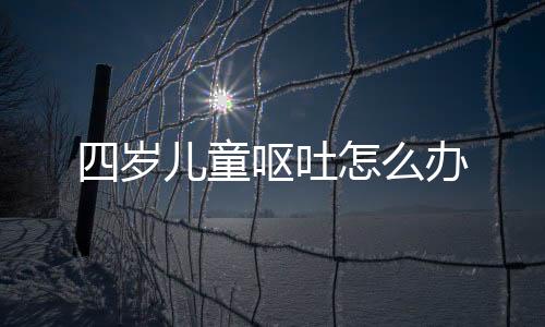 四岁儿童呕吐怎么办