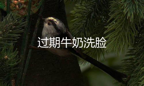 过期牛奶洗脸